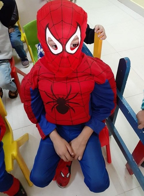 Spiderman costume idea