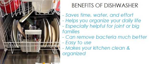 Benefits of dishwasher